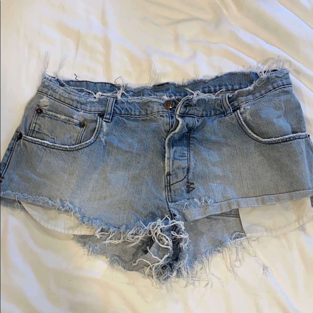 Tsubi Jean Shorts